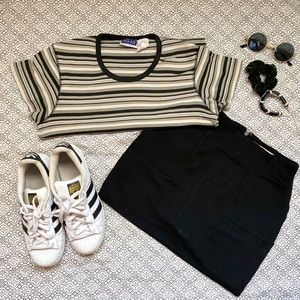 Stripped Green T-Shirt